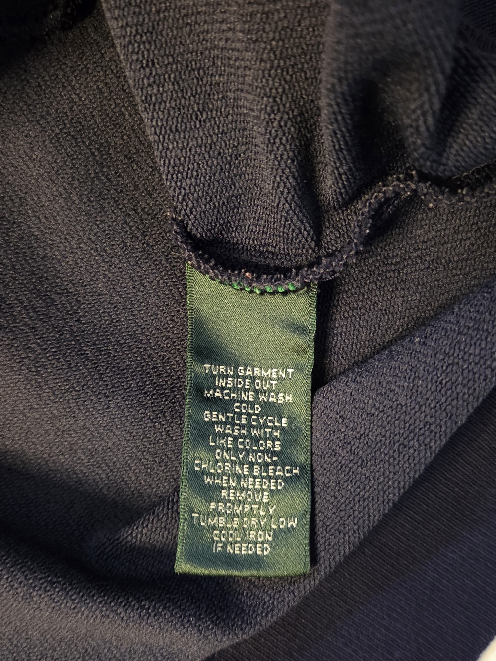 Lauren Ralph Lauren Navy Womens Sweatshirt Y2K